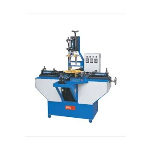 Dts-7677 Cross Edge Pressing Machine - Color: Blue