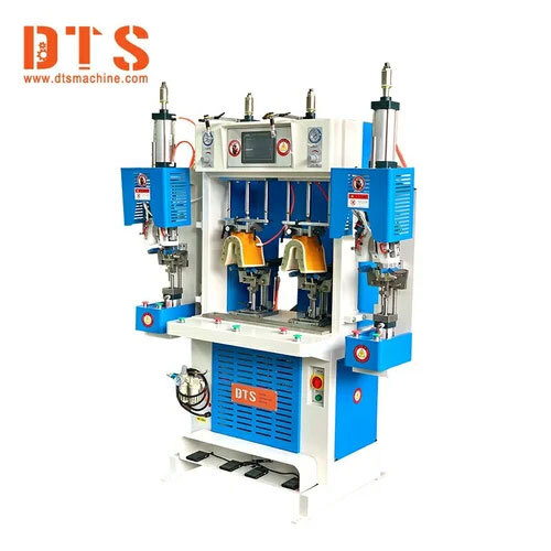 Dts- 6517 Cold And Hot Air Bag Counter Molding Machine - Color: Blue