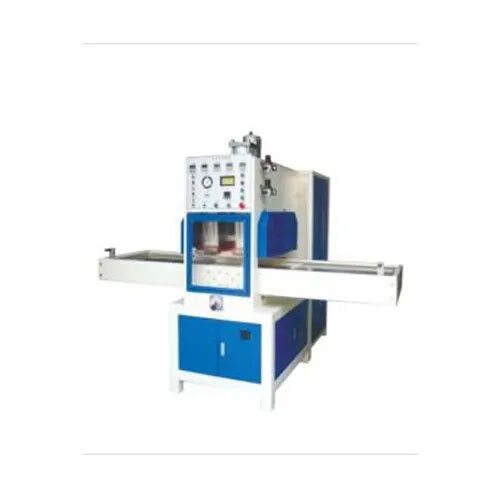 High Frequency Printing Stamping Machine - Color: White/Blue