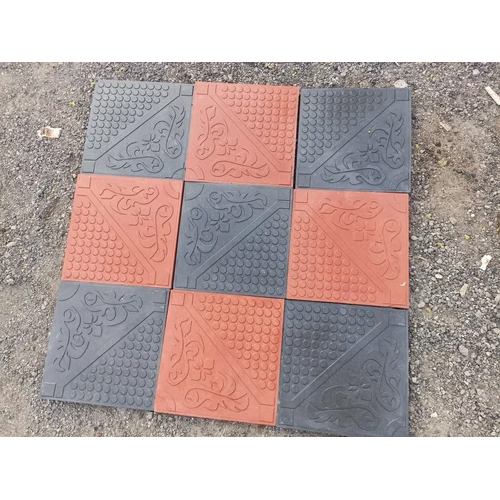 12X12 Inch Cement Tile - Color: Blacks