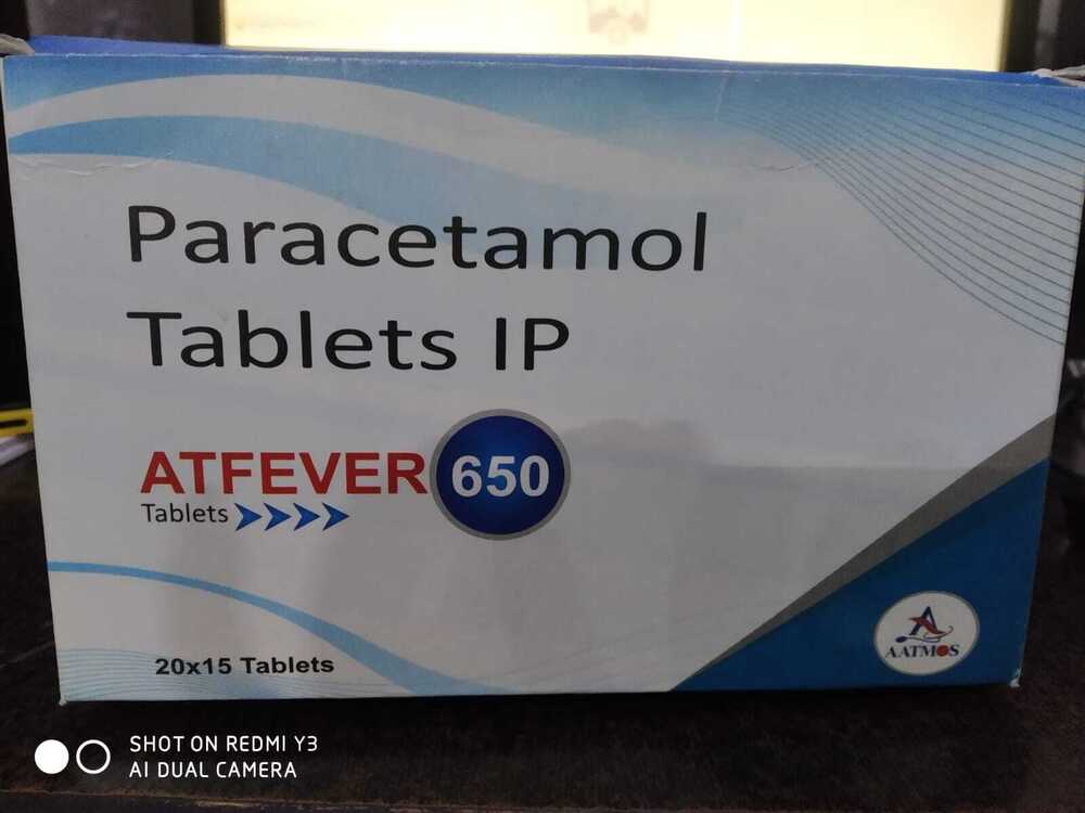 ATFEVER 650 TABLETS PARACETAMOL IP