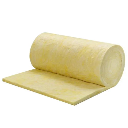 Fiberglass Wool Sheet - 20mm Thickness, Yellow Color | Smooth Surface, Excellent Thermal Insulation & Sound Absorbing Properties