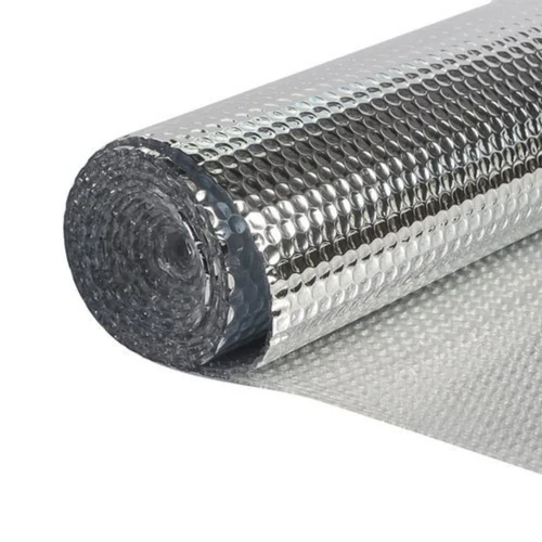 Aluminum Insulation Material - 40 Mtr, 8 Millimeter Thickness, Silver Color, Smooth Surface Treatment | Durable and Corrosion Resistant