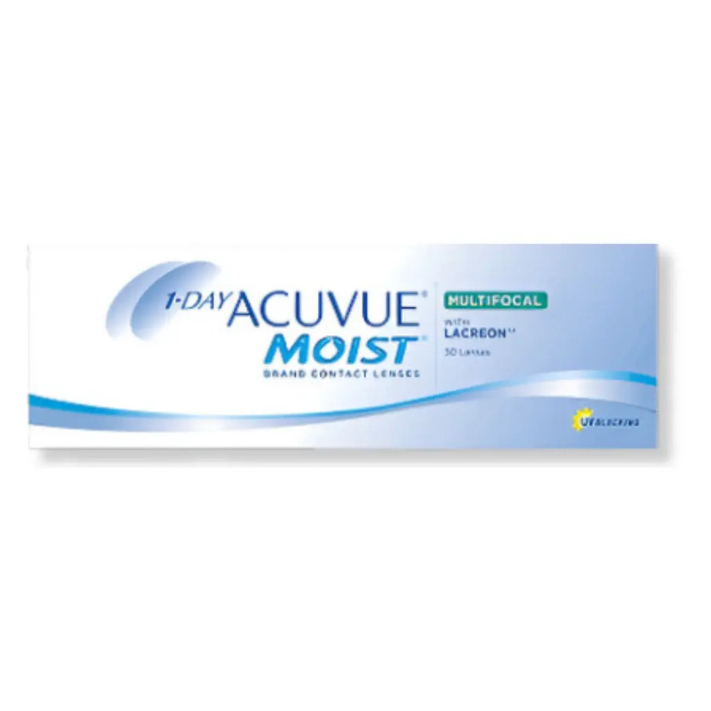 Johnson & Johnson 1-Day Acuvue Moist Multifocal Daily Contact Lens (30 Lens/Box)