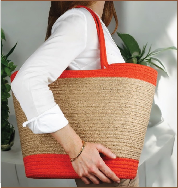 JUTE TOTE BAG FOR LAPTOP