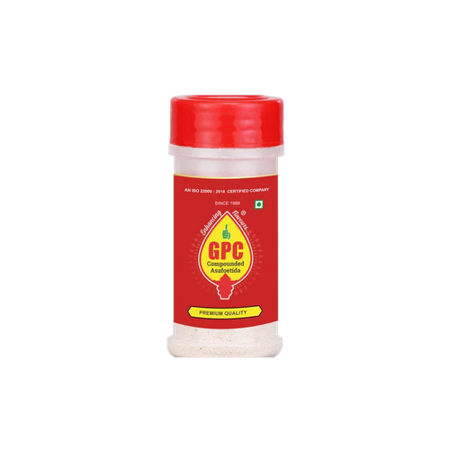 50 Gram Sprinkler Asafoetida Powder - Form Powder, Hing Flavor, Brown Color, Shelf Life 9 Months | Simple to Use & Store, FSSAI Certified