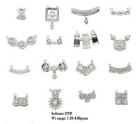 New Design 92.5 Silver Solitaire Pendant