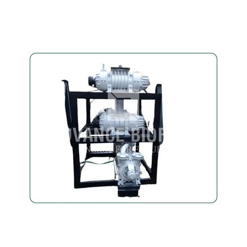 Vacuum System Combination Of Vacuum Booster And Two Stage Watering Vacuum Pump - Color: Silver