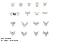 Silver 92.5 Solitaire Pendant