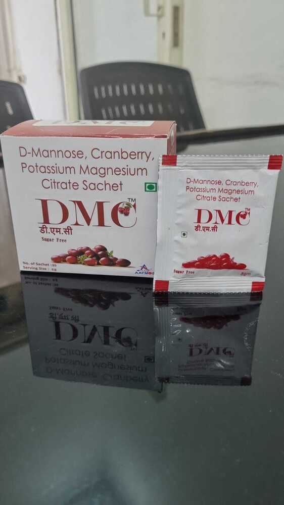 DMC =D MANNOSE,CRANBERRY,POTASSIUM MAGNESIUM CITRATE SACHET