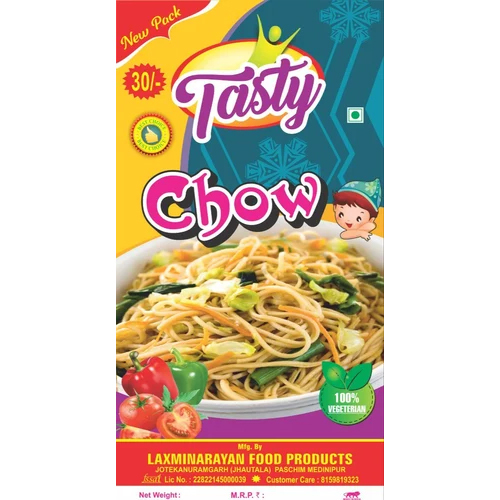 Chowmein Packaging Pouch - Color: Multi Color