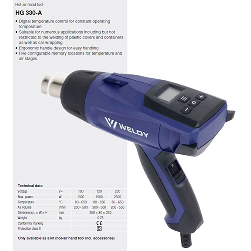 Weldy HG 330 A Machine
