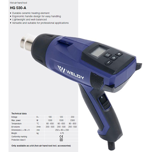 Weldy HG 530 A Machine