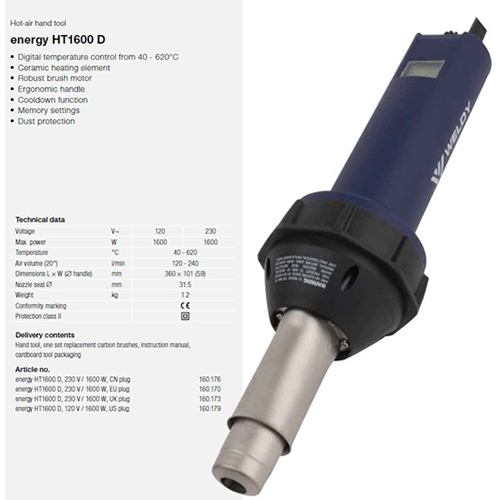 Weldy HT 1600 D Machine