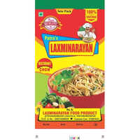Printed Chowmein Noodles Plastic Packet - Color: Multi Color