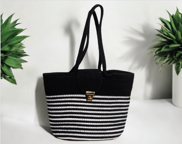 ALTERNATES JUTE TOTE BAG