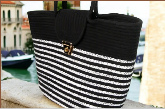 ALTERNATES JUTE TOTE BAG