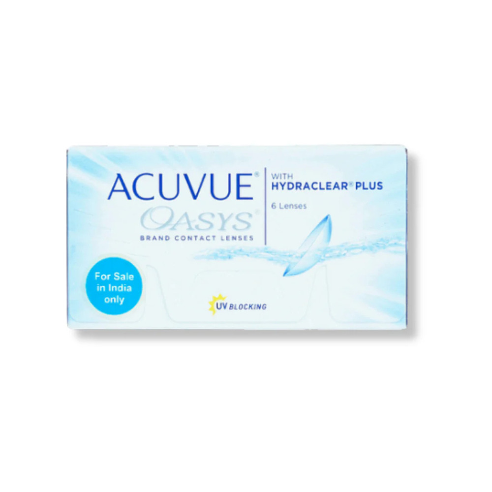 Johnson & Johnson Acuvue Oasys with Hydraclear Plus Bi-Weekly Contact Lens (6 Lens/Box)