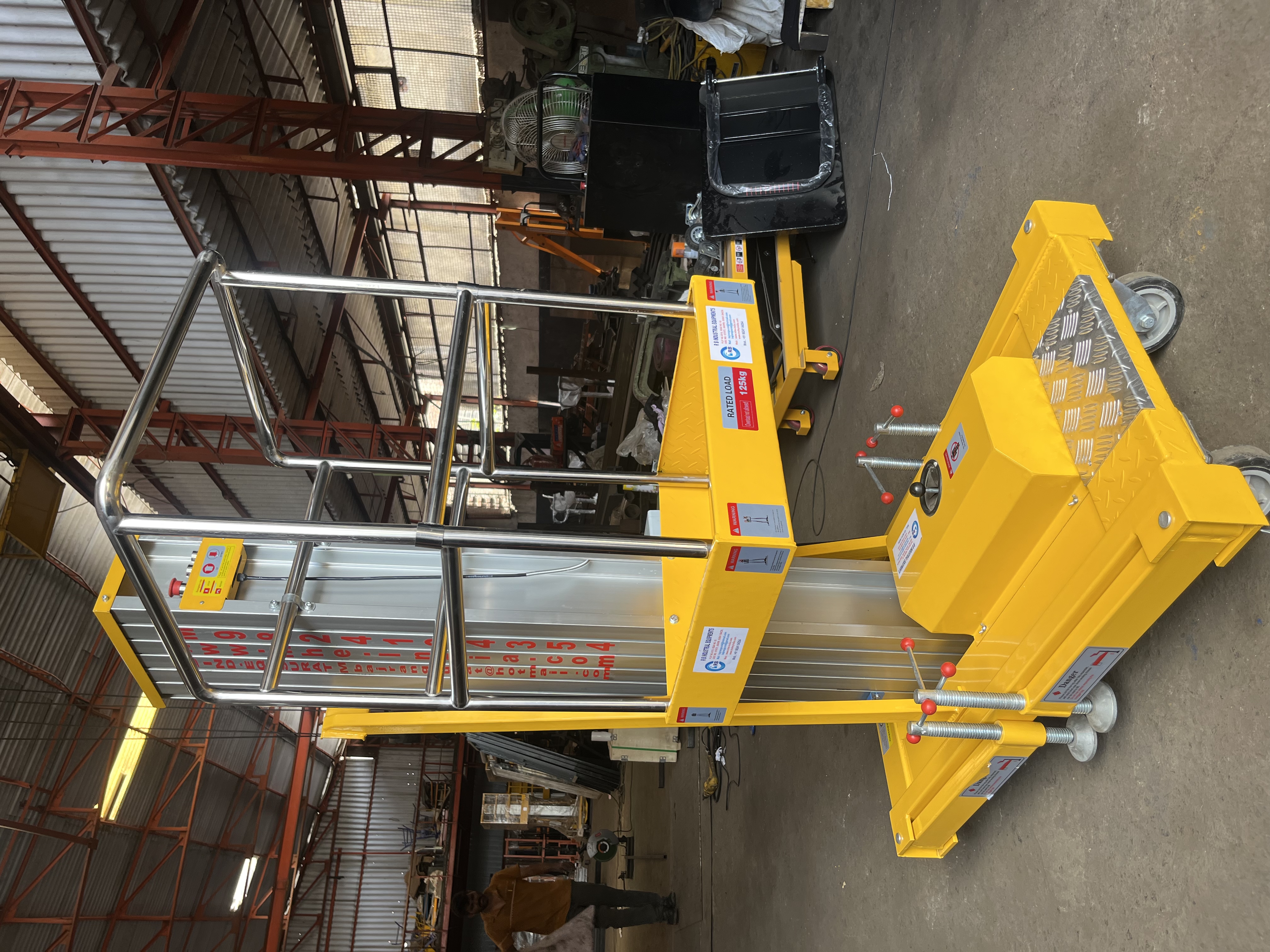 Mild Steel Aerial Work Platform - Attributes: Strong