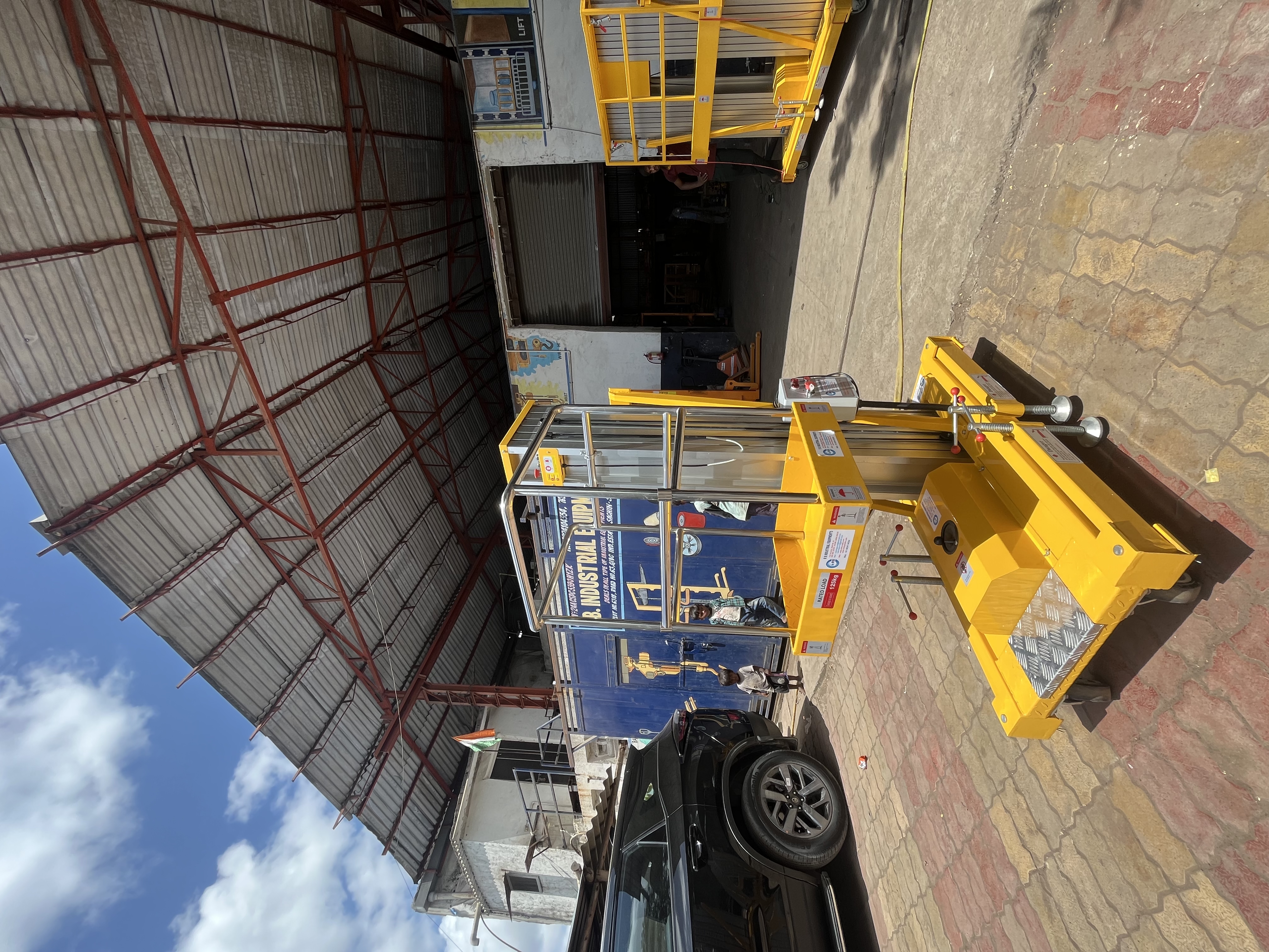 Mild Steel Aerial Work Platform - Attributes: Strong