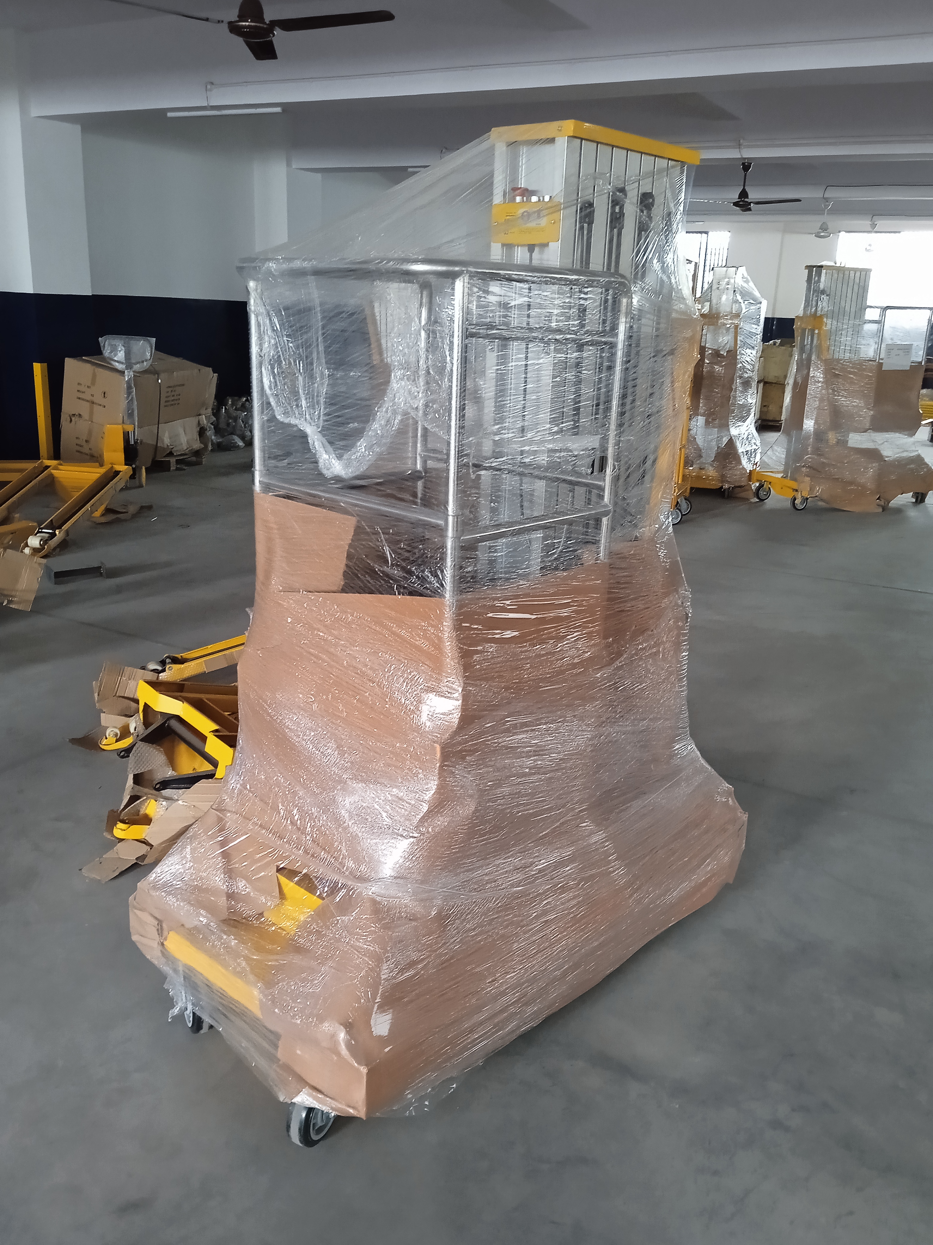 Mild Steel Aerial Work Platform - Attributes: Strong