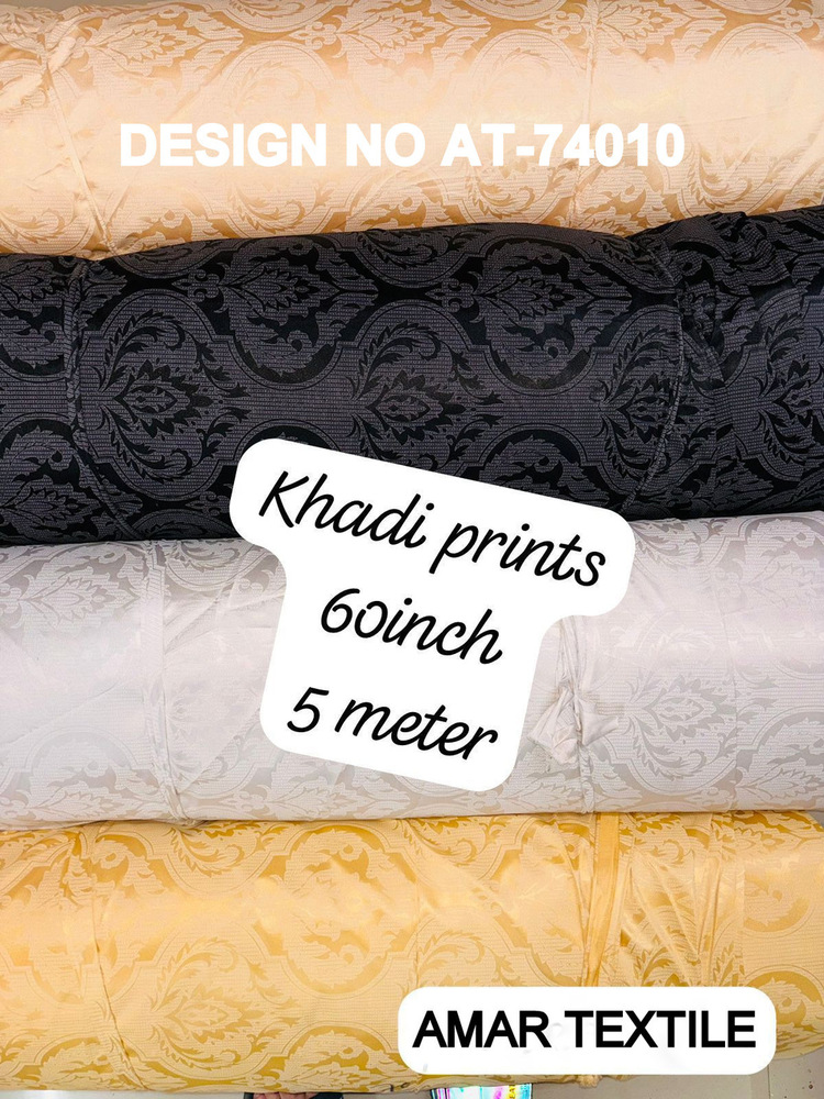 Khadi Print Mandap Fabric - Premium 100% Cotton, Full Size | Intricate Washable Prints, Eco-friendly Durable Texture, Customizable Designs