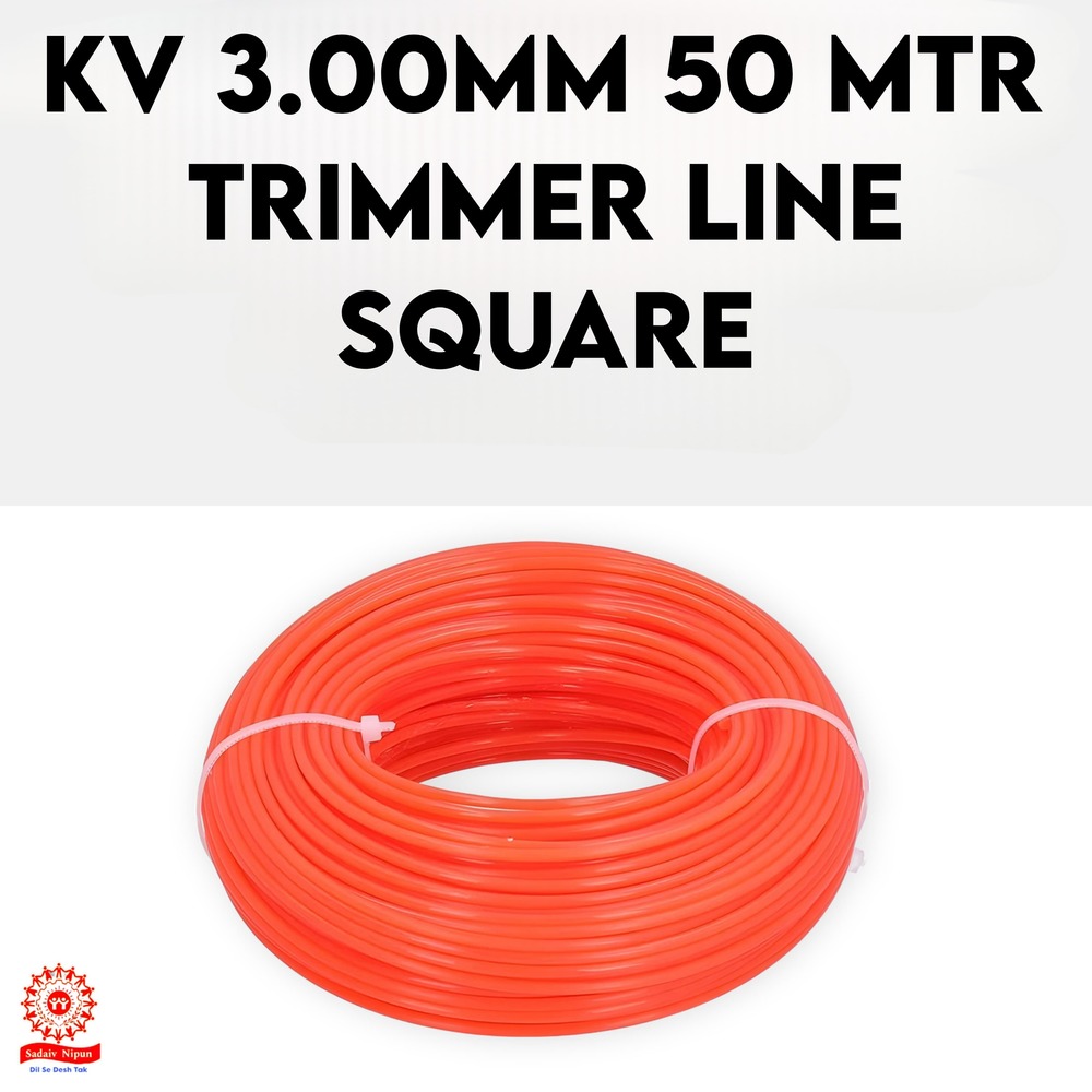 "SL- 0100 3mm Square Trimmer Line AcA A  High-Performance, Durable Nylon for Gas and Electric Trimmers AcA A  Perfect for Thick Grass, Weeds, and Brush Cutting "