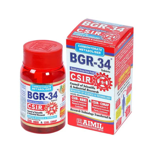 Bgr-34 Herbal Tablets - Age Group: For Adults