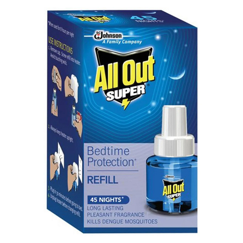 All Out Mosquito Repellent 45 Nights Refill - Feature: Long-Lasting