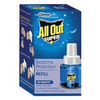 All Out Mosquito Repellent 45 Nights Refill - Liquid Formula, Pleasant Fragrance , Long-lasting Protection Against Mosquitoes