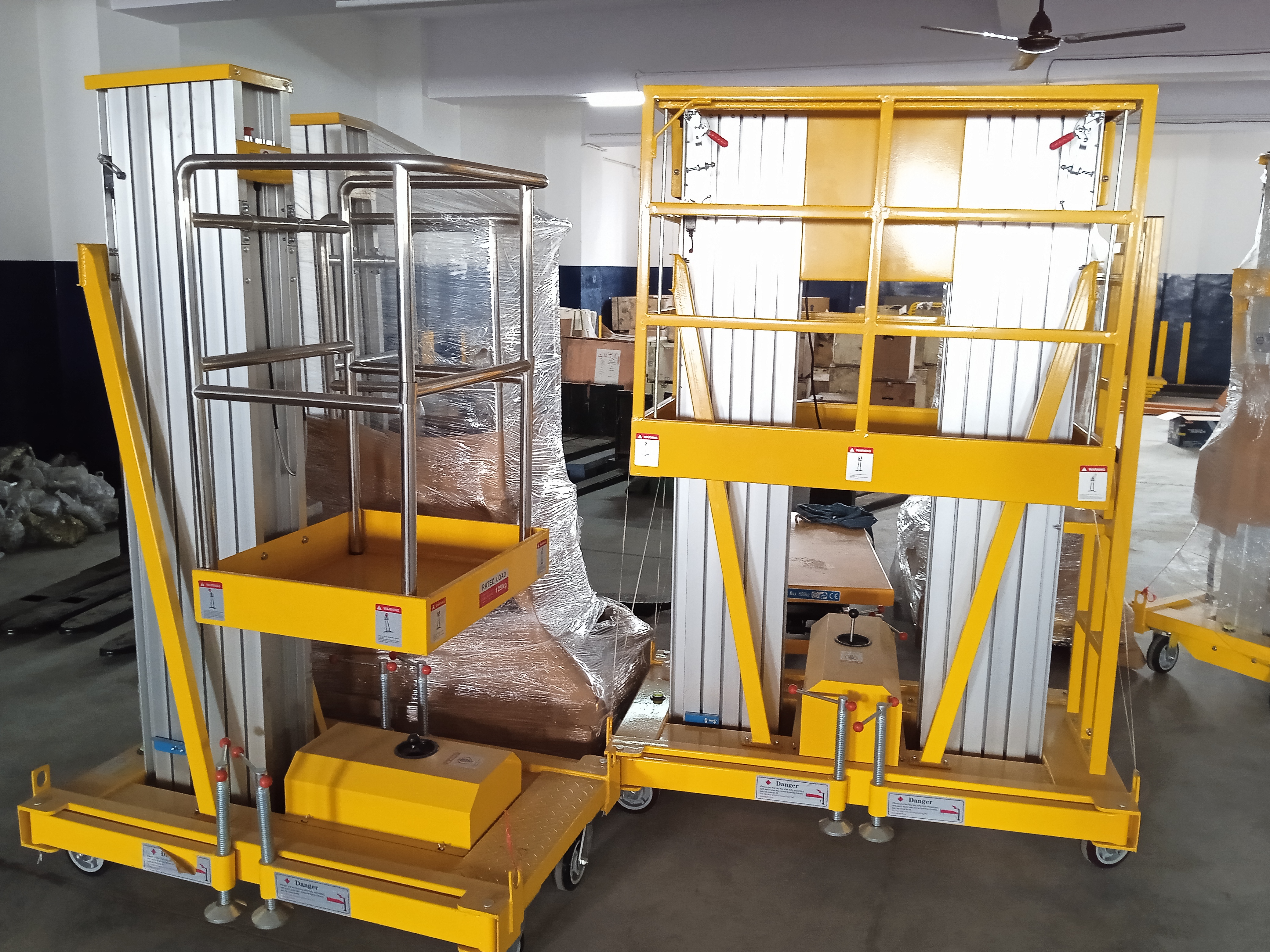 Single Mast Aerial Work Platform - Attributes: Strong