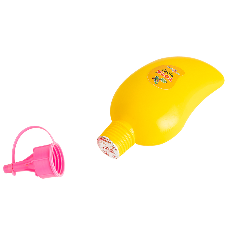 Tota Mango Squeezer - Plastic, Lightweight, Vibrant Yellow | Kid-friendly, Eco-friendly, Perfect For Holi Celebration