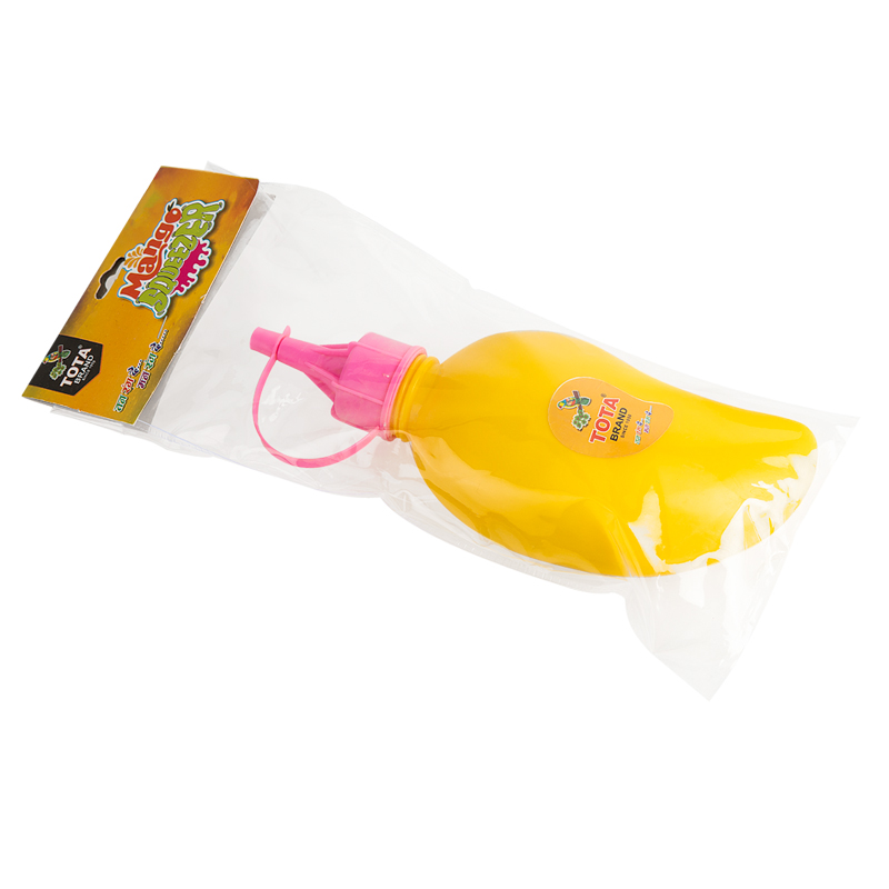 Tota Mango Squeezer - Plastic, Lightweight, Vibrant Yellow | Kid-friendly, Eco-friendly, Perfect For Holi Celebration
