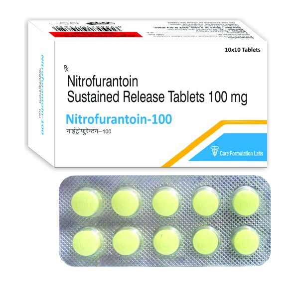 Nitrofurantoin sustained release  100 mg