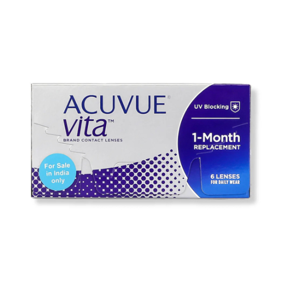 Johnson & Johnson Acuvue Vita Monthly Contact Lens (6 Lens/Box)