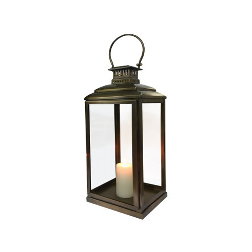 Metal Lantern Brass Antique Finish - Color: Different Available