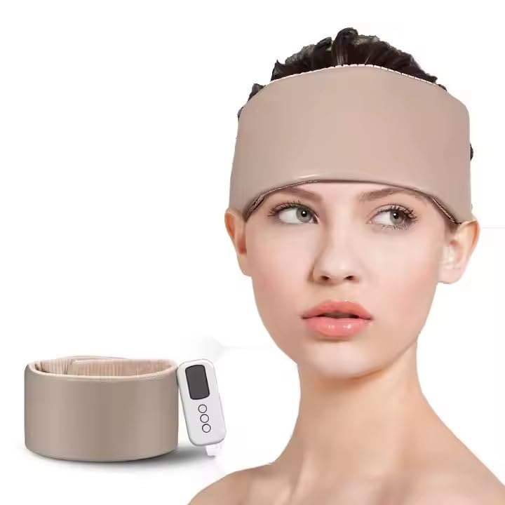 Air Pressure Head Massager with Vibration