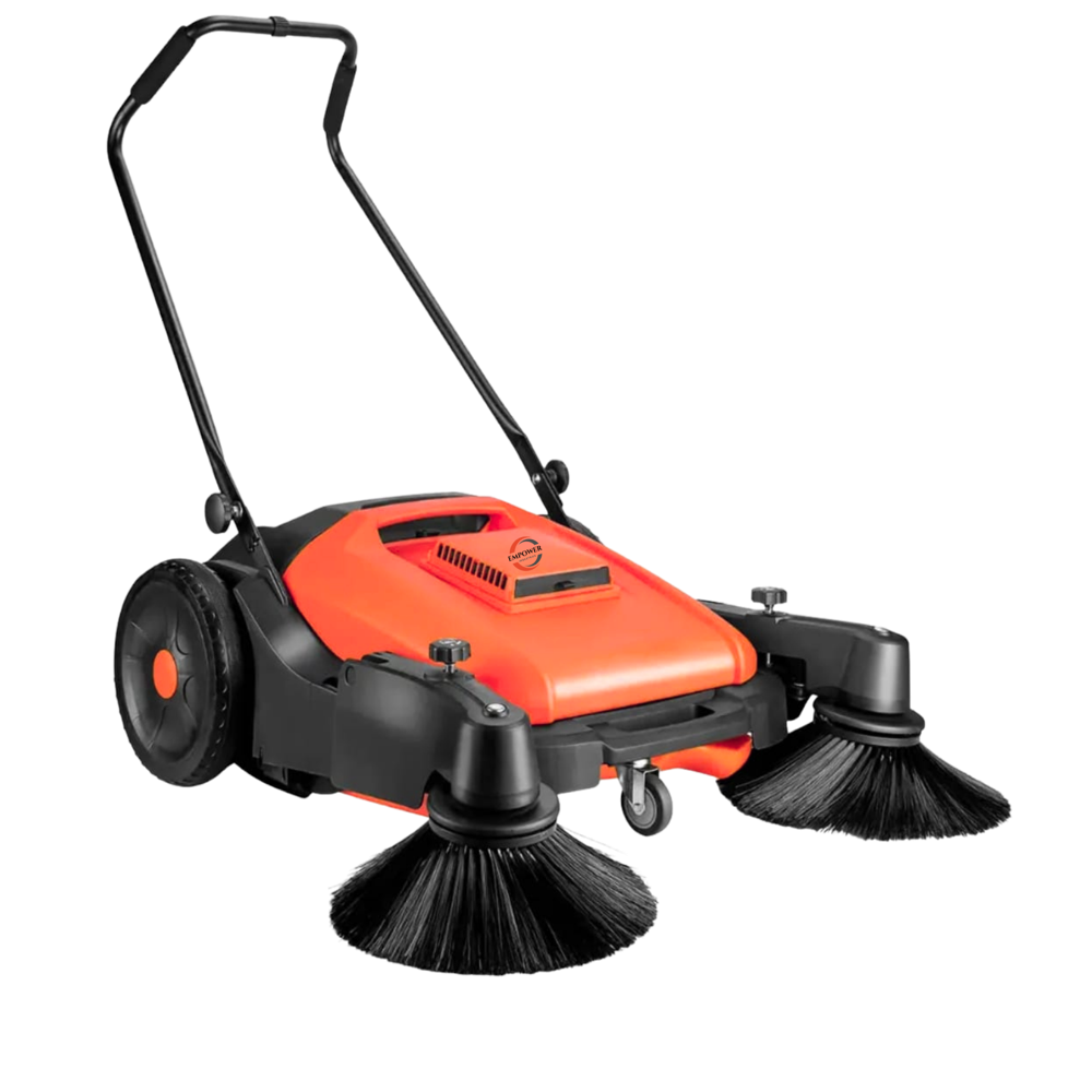Manual Sweeper (ems-55) - Color: Grey And Yellow