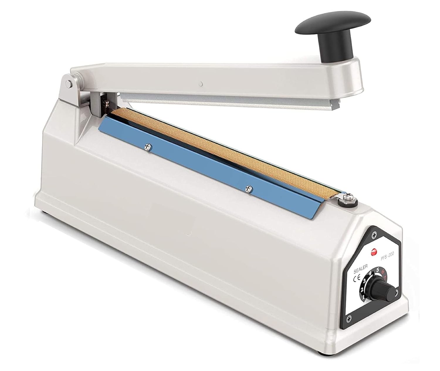 Gobbler Pfs-200 Pl - Silicone, Plastic, Polyvinyl Chloride, 200mm 8" Heavy Duty Electric Heat Sealing Machine, Corded Electric, 300 Watts