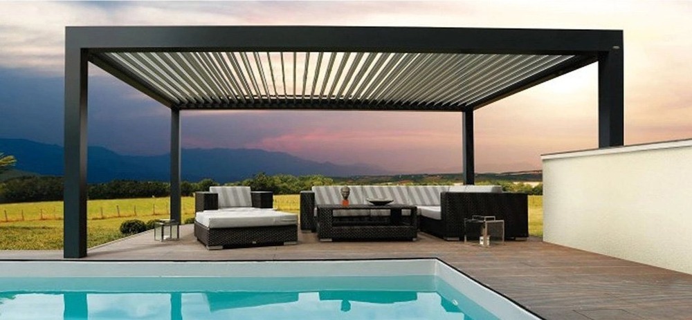 Outdoor Steel Pergola - Application: Home & Residential Construction