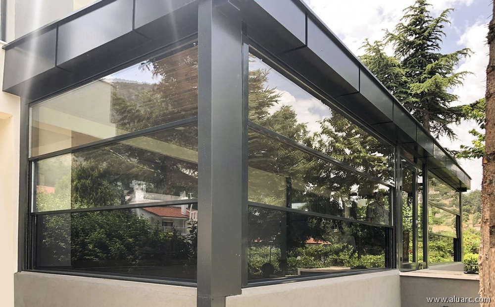 Vertical Glass Sliding