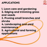 SL- 0108 3.5mm Square Trimmer Line High-Performance Durable Nylon for Tough Grass