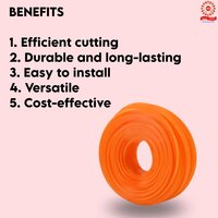 SL- 0108 3.5mm Square Trimmer Line High-Performance Durable Nylon for Tough Grass