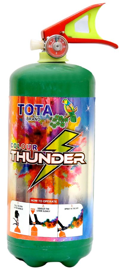 Tota Holi Thunder 3kg, 4kg, 6kg - Color: Multicolor