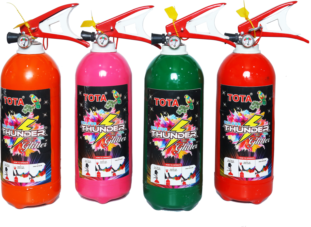 Tota Holi Thunder 3kg, 4kg, 6kg - Color: Multicolor