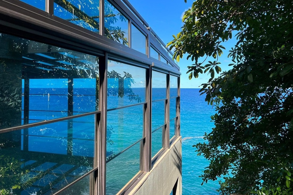 Vertical Glass Sliding