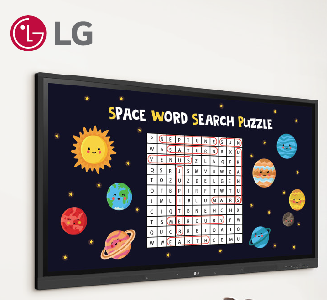 Lg 75 Inch Interactive Panel - Color: Black