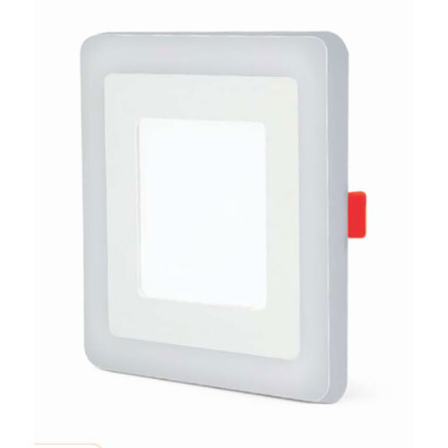 LED Recess Panel - Polycarbonate Square | 3W White Light, Colorful Rainbow Design