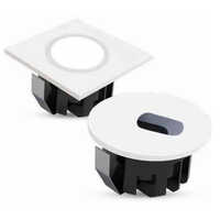 Led Spot Light Vivid Step Light - Durable Aluminum, Standard Size, 3000k Kelvin, 3 Watt | Versatile Round/square Shape For Indoor/outdoor Use