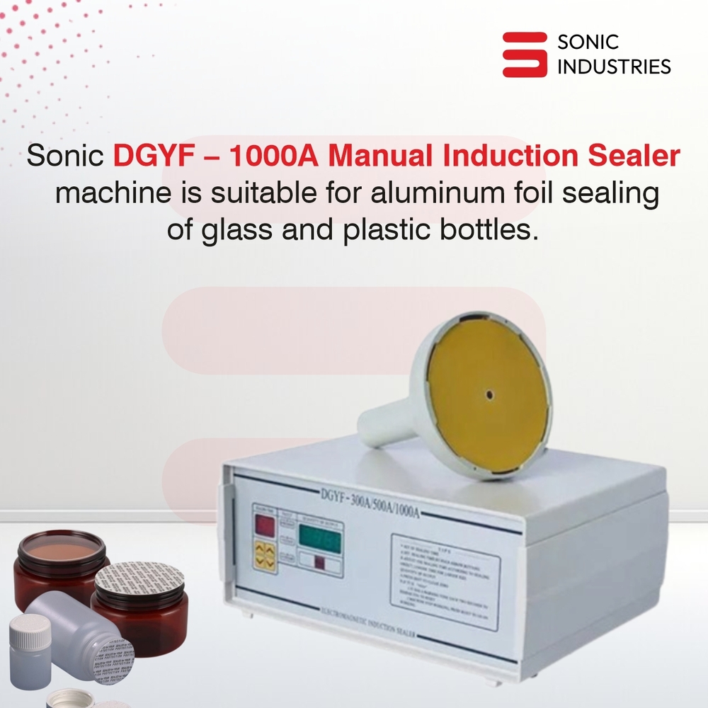 Sonic Industries DCGF-1000A High quality Hand held Electromagnetic Induction sealer(70mm-130mm